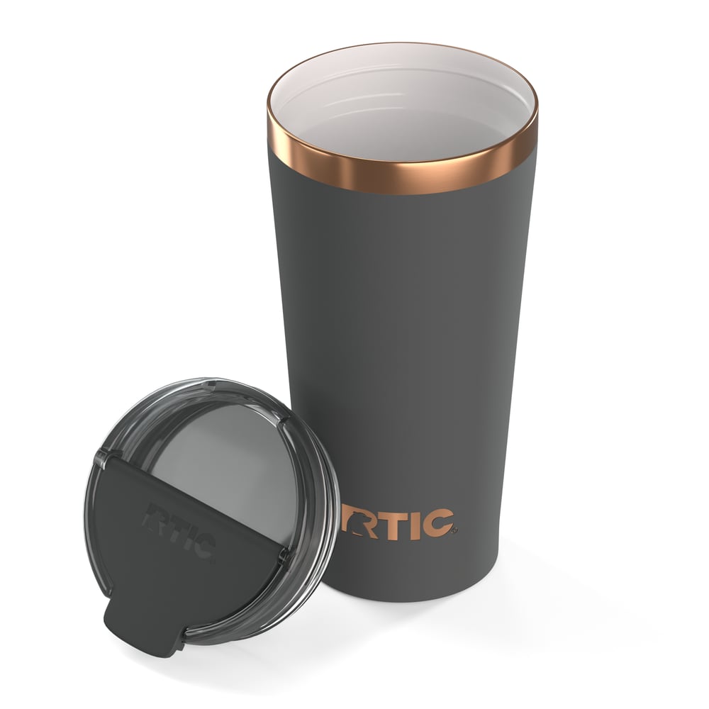18oz Happy Hour Pint Tumbler Light Black - Image 3