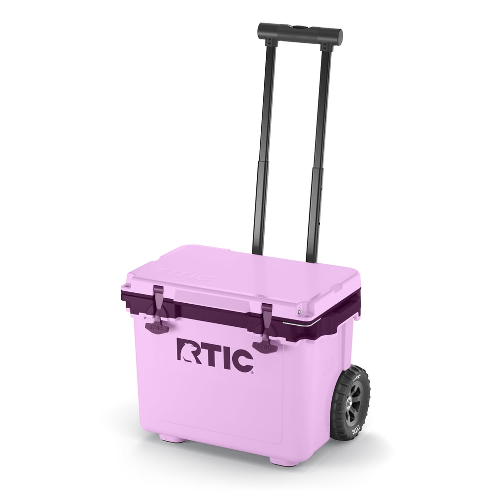 22 QT Ultra-Light Wheeled Cooler Lavender/Plum - Image 10