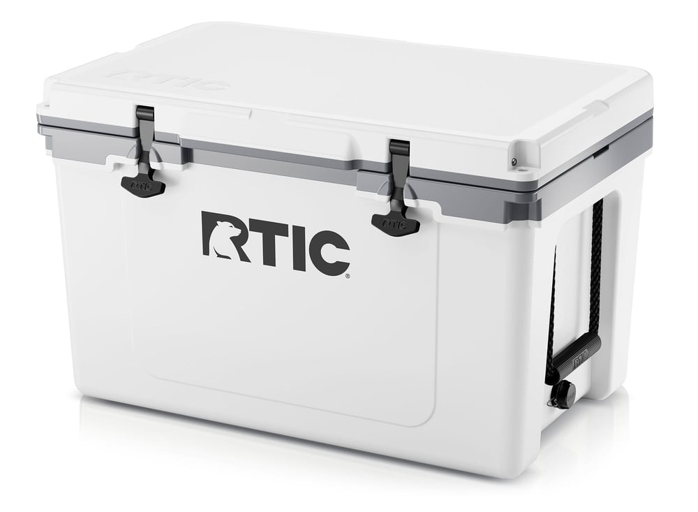 52 QT Ultra-Light Cooler White & Grey - Image 2