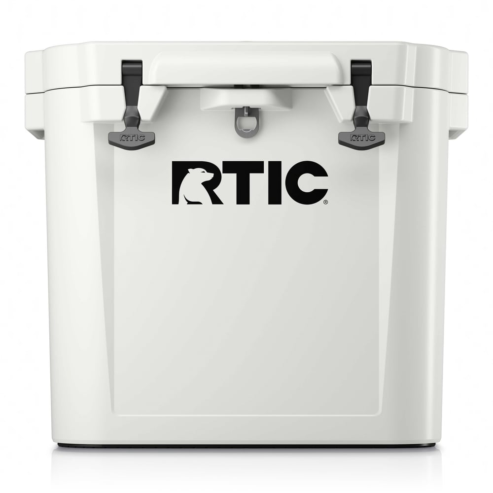 45 QT Ultra-Tough Wheeled Cooler White - Image 2