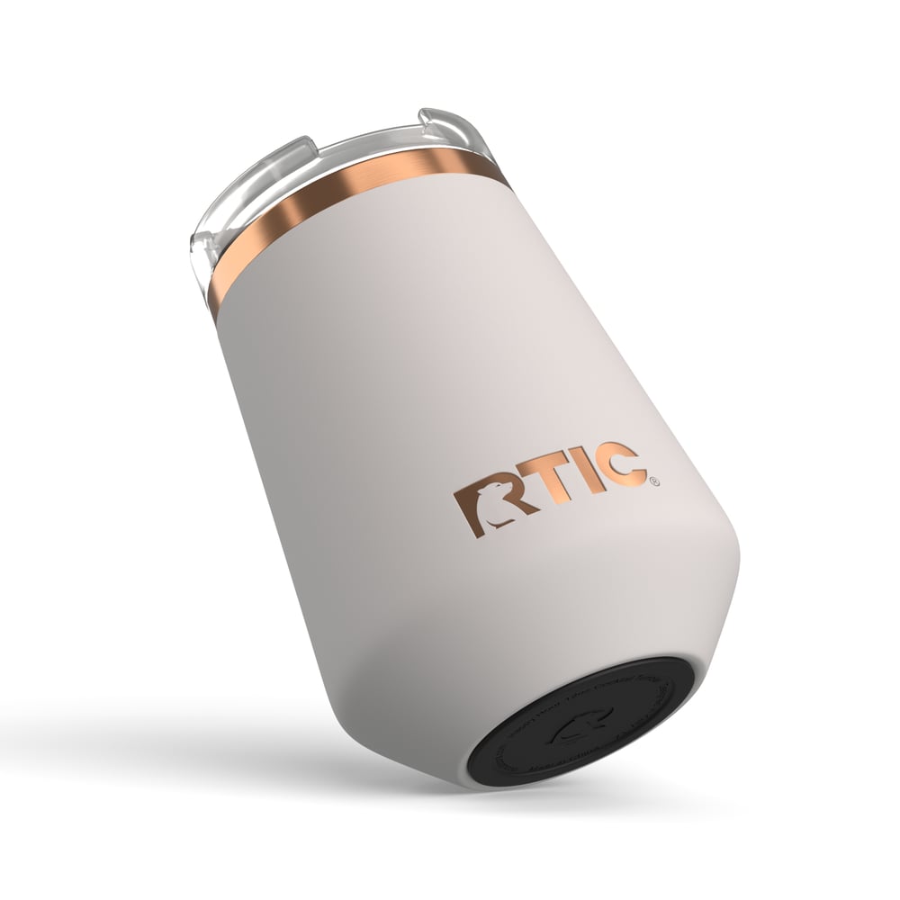 12oz Happy Hour Wine Tumbler Cool Grey - Image 5