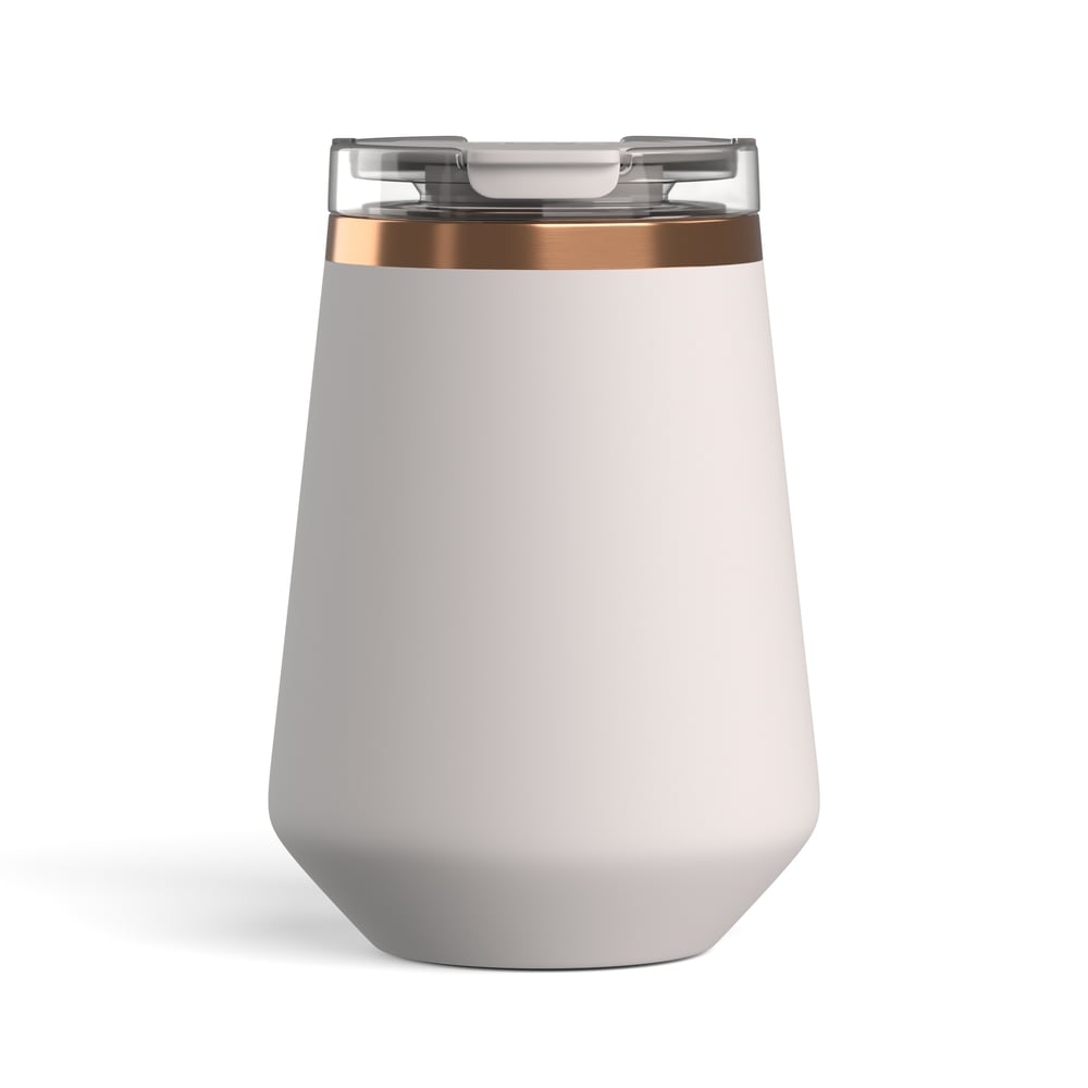 12oz Happy Hour Wine Tumbler Cool Grey - Image 6