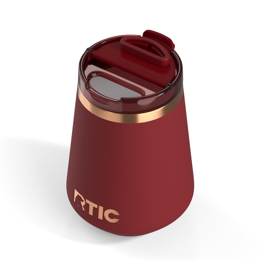 12oz Happy Hour Wine Tumbler Black Cherry - Image 2