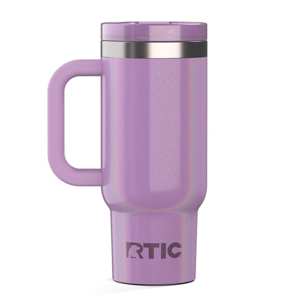 16oz Little Road Trip Tumbler Lavender Glitter - Image 2