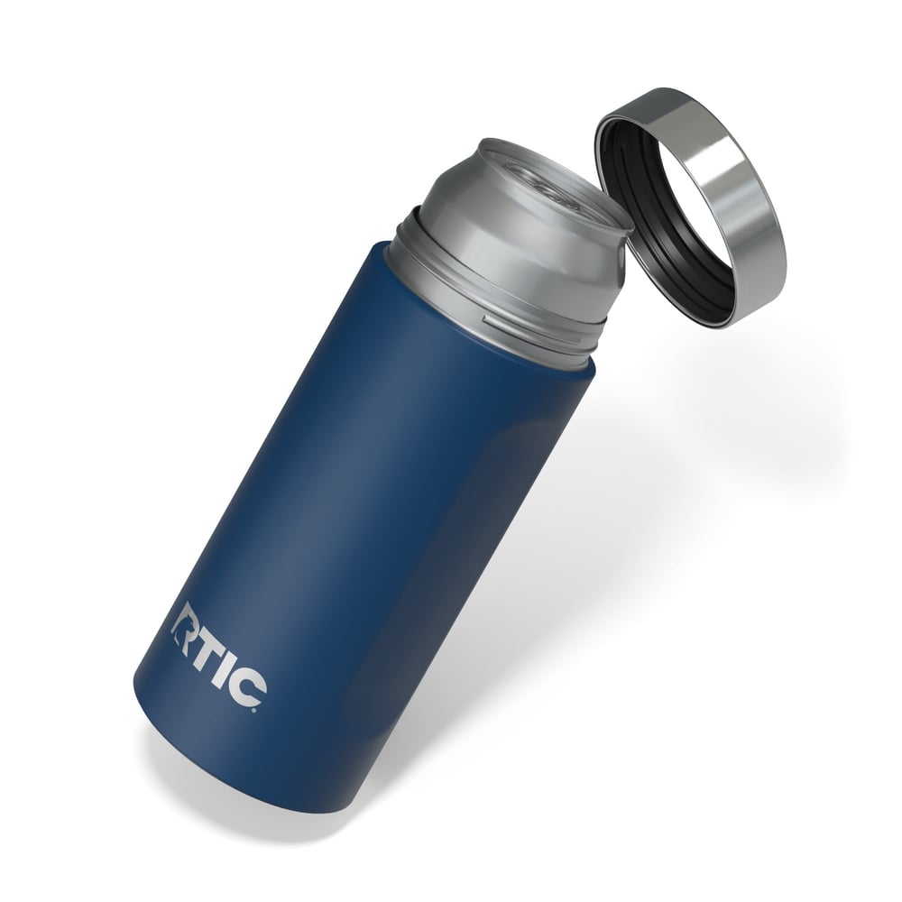 24oz Essential Can Cooler Navy - Image 6