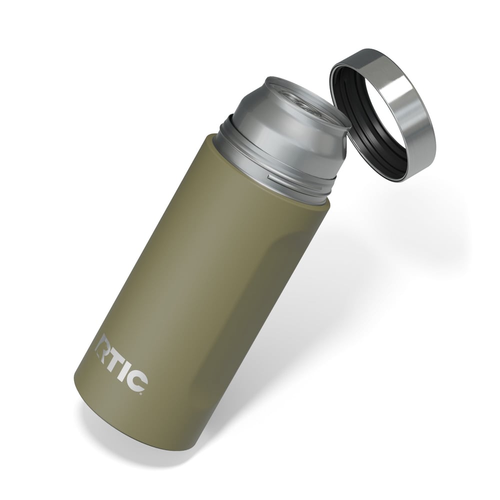24oz Essential Can Cooler Olive - Image 6