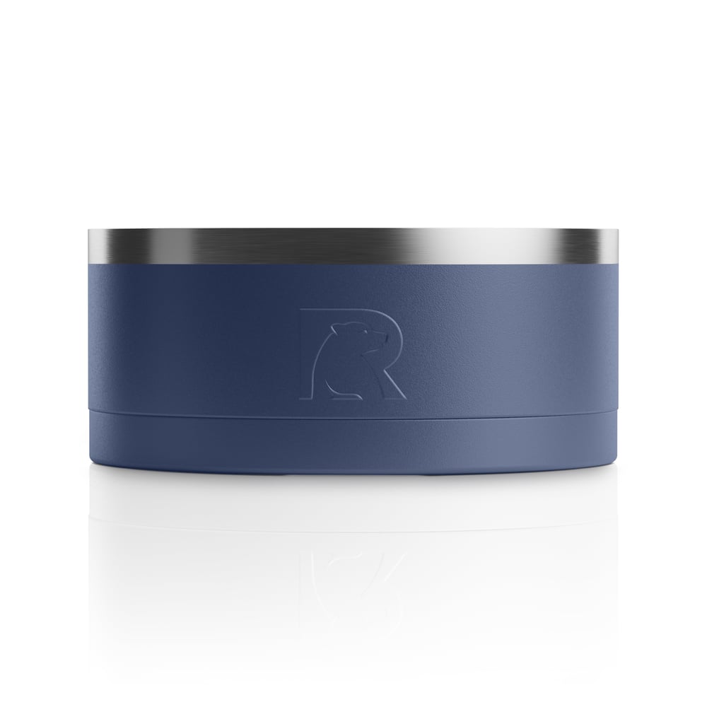 3-In-1 Dog Bowl Navy & Graphite - Image 4