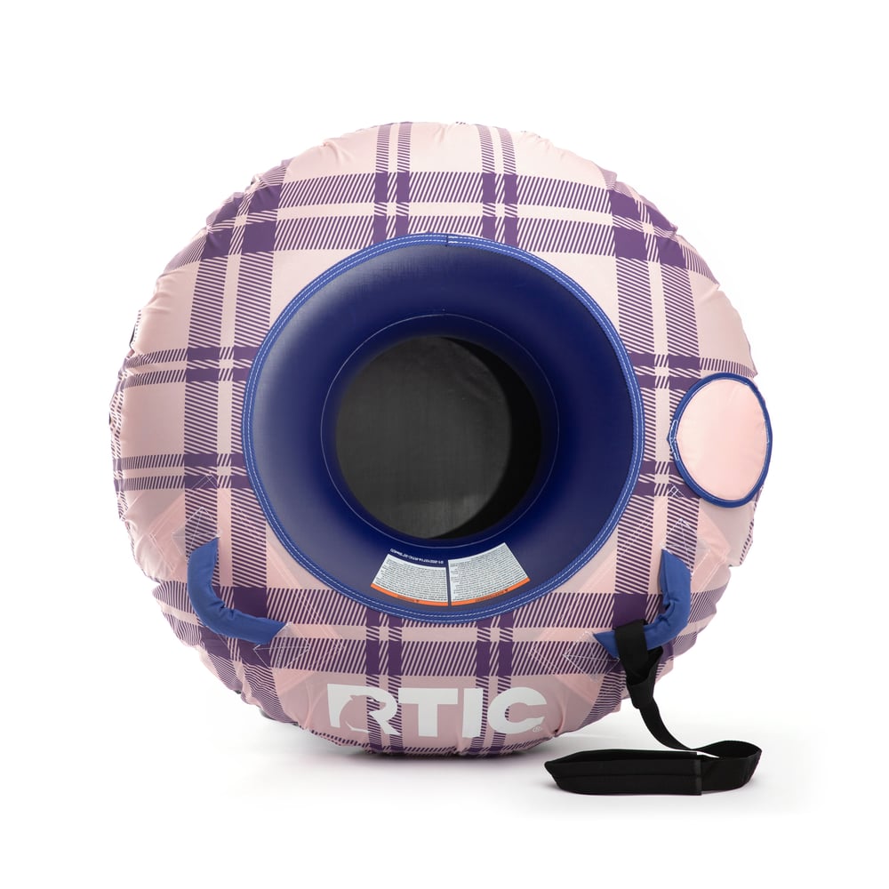 RTIC Tough Snow Tubes Berry/Pink Plaid