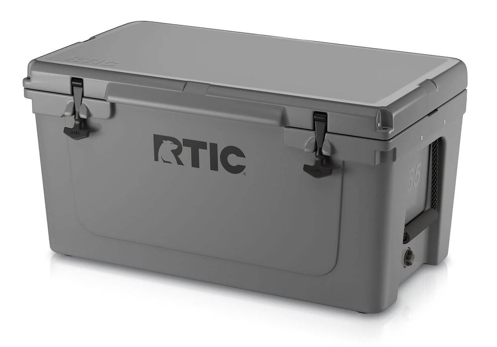65 QT Ultra-Tough Cooler Dark Grey