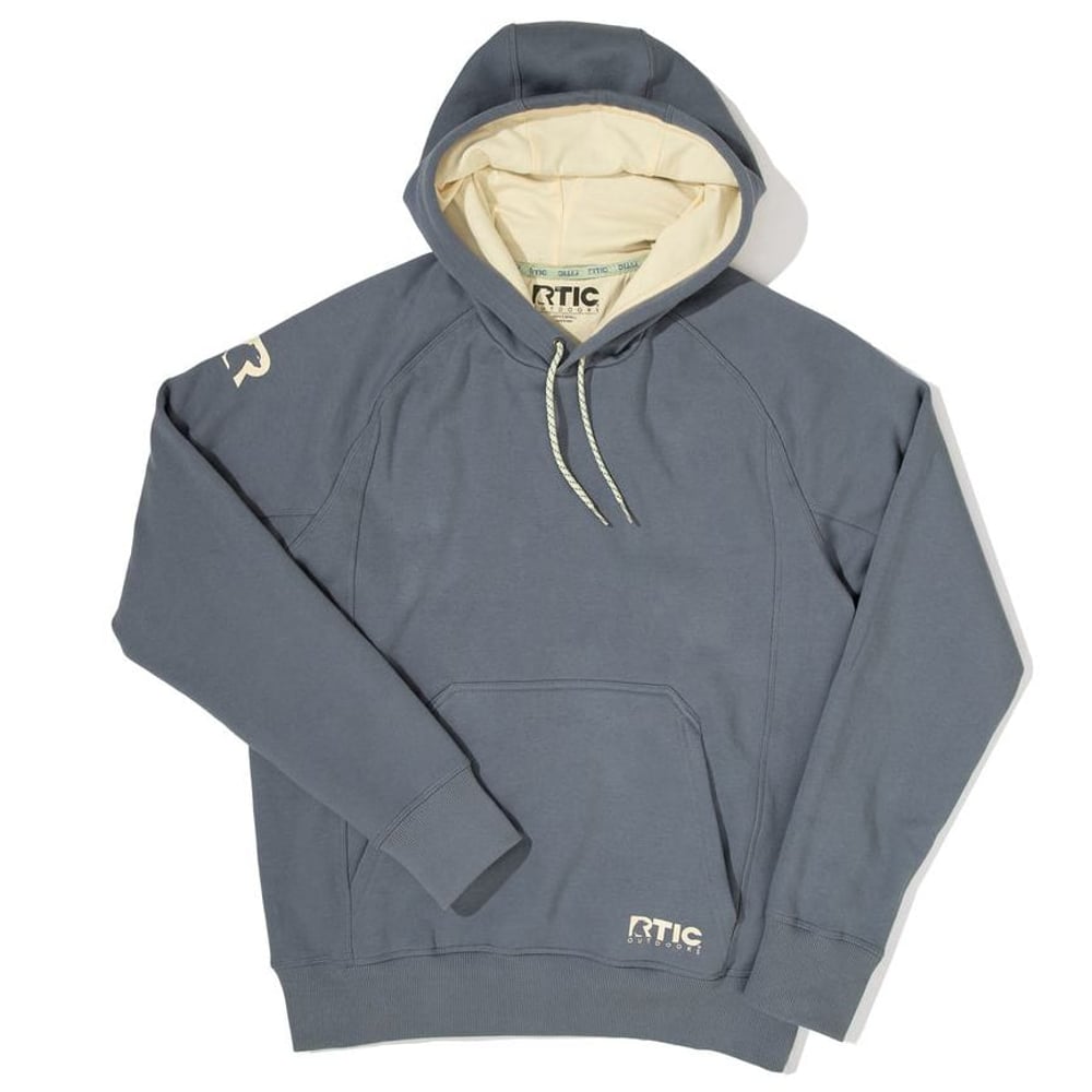 Water-Repellent Pullover Hoodie – Athletic Fit Gray Stone - Image 3