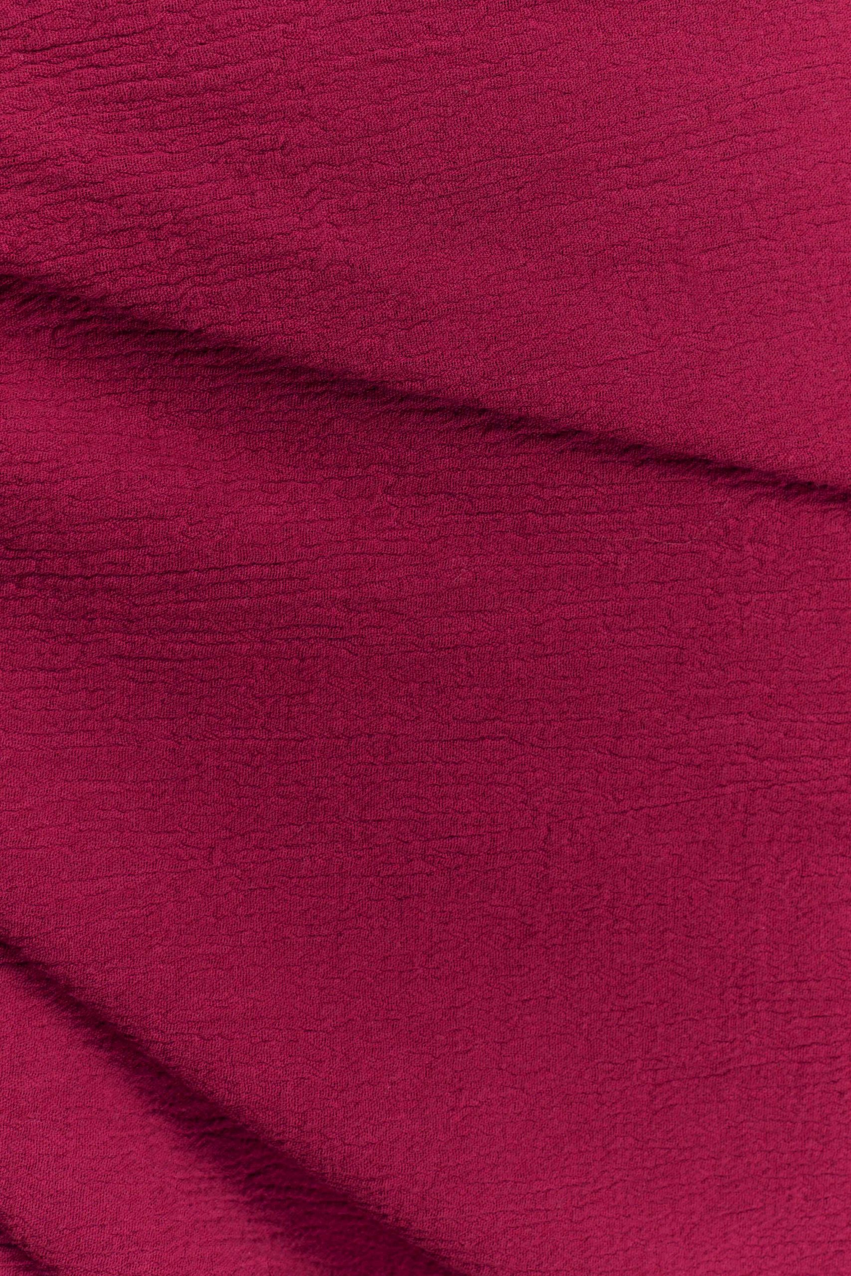 Evie Cotton Sarong - Wine - Image 5