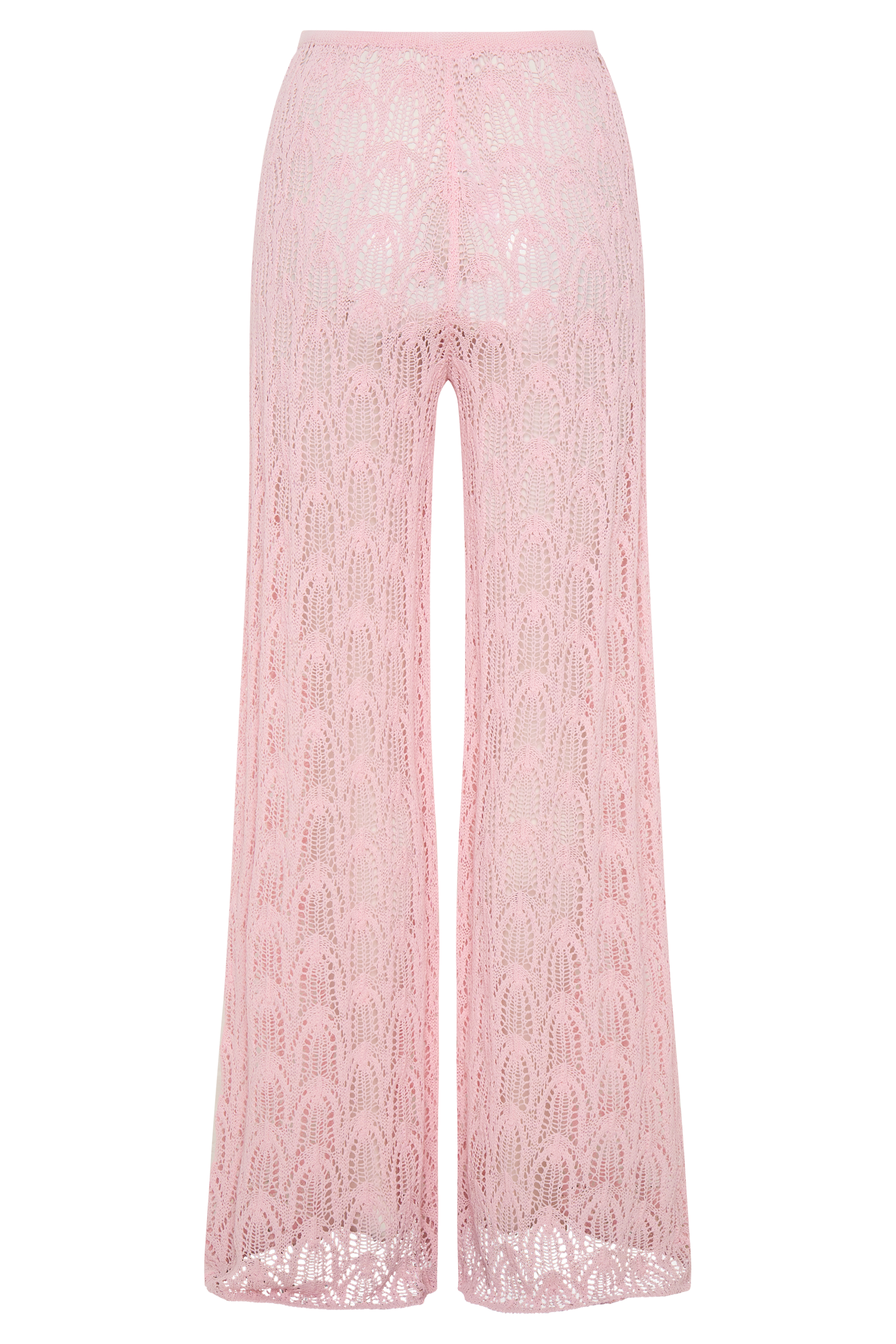 Glinda Crochet Pants - Baby Pink - Image 8